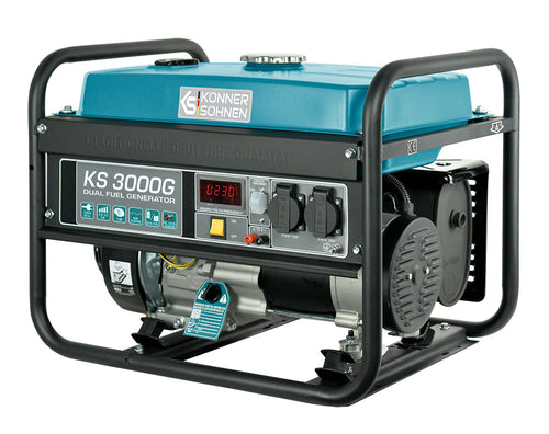 LPG/benzinegenerator "Könner & Söhnen" KS 3000G