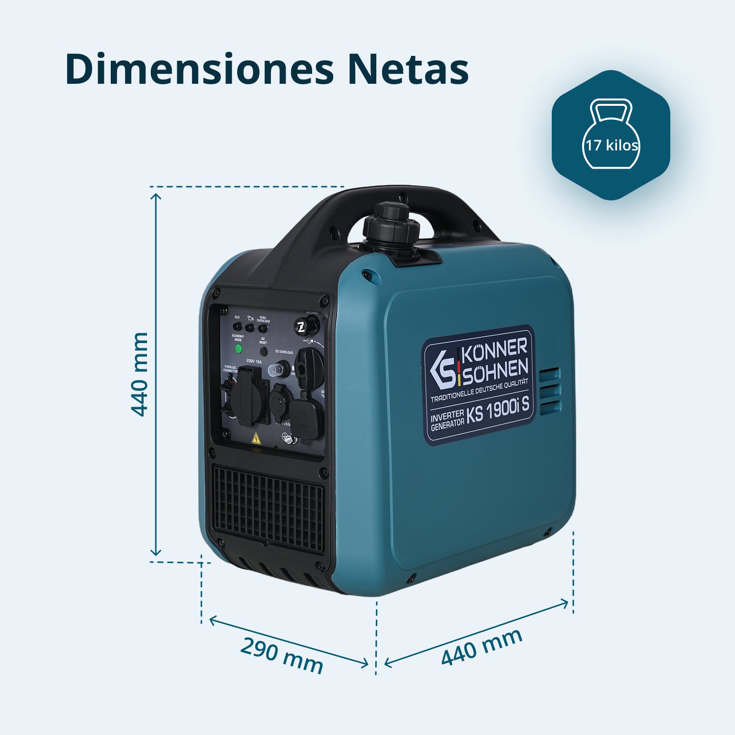 Generador inverter KS 1900i S