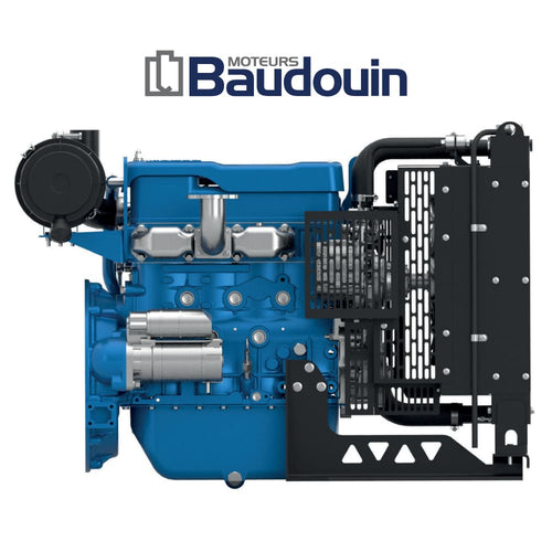 BAUDOUIN LÅGHASTIGHETSMOTOR