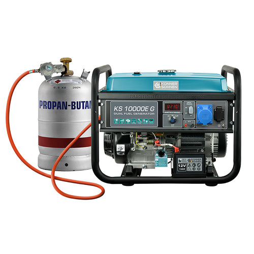 Generator GPL/Benzină „Könner & Söhnen” KS 10000E G