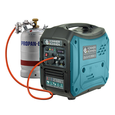 Generador inverter híbrido de gas/gasolina KS 2000iG S
