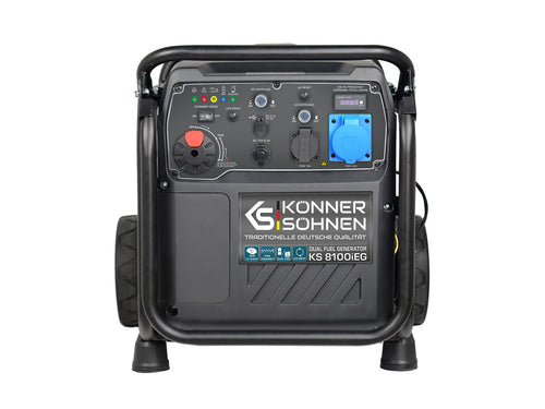 Gerador inversor a GPL/gasolina KS 8100iEG