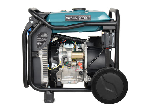 Gerador inversor a GPL/gasolina KS 8100iEG