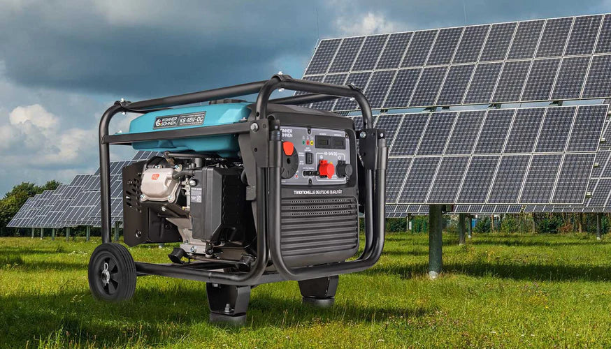 New! DC generator for systems with 48-54V batteries