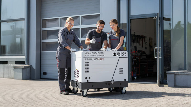 Könner & Söhnen KS 6500iDE S ATSR — Diesel-Inverter-Generator der neuen Generation