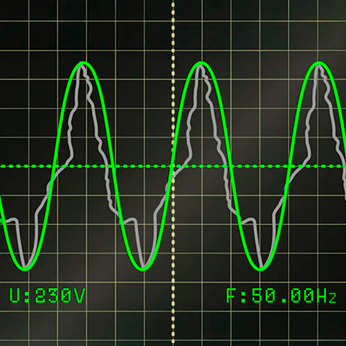 Tecnologia inverter con motore diesel in cofano insonorizzato