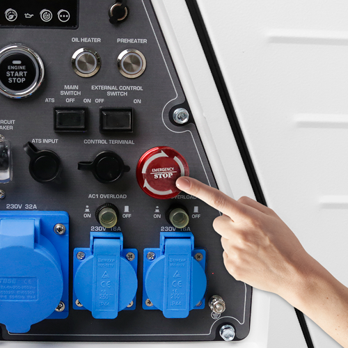 Pulsante di arresto d’emergenza