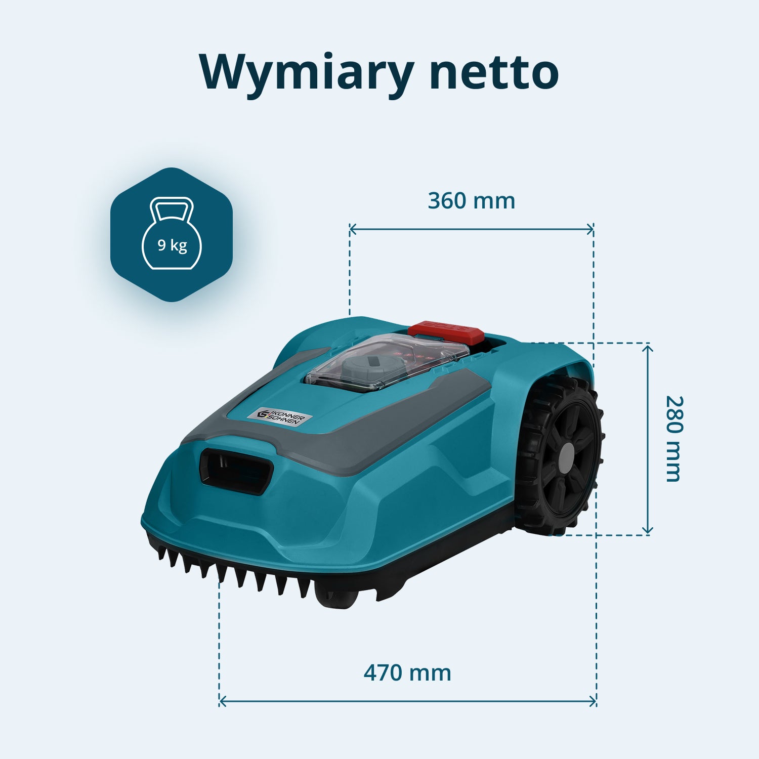 Robot koszący KS 22RLM