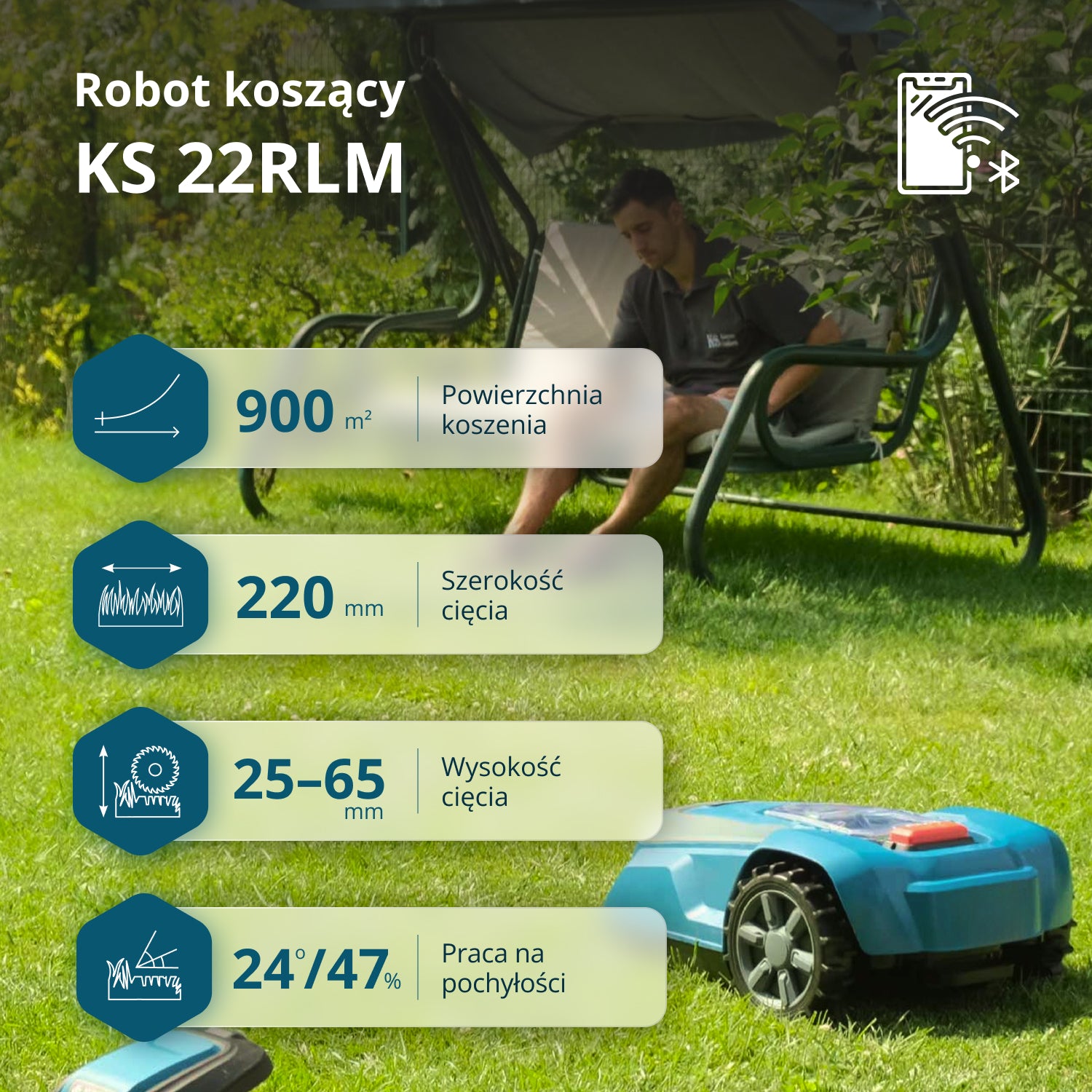 Robot koszący KS 22RLM