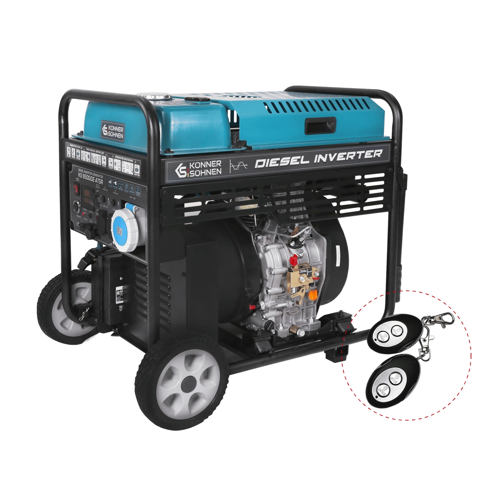 Дизелов инверторен генератор KS 9500iDЕ ATSR