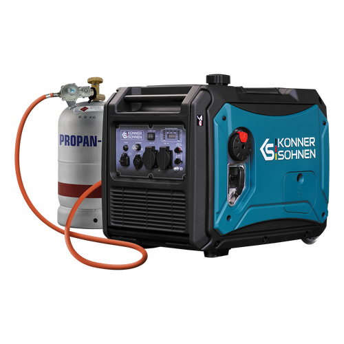 Gerador inversor a GPL/gasolina KS 4000iEG S