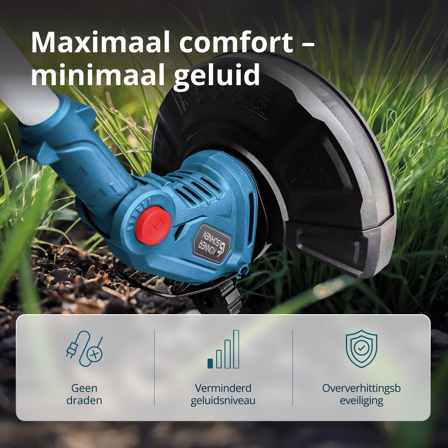 Snoerloze trimmer KS GT-20V