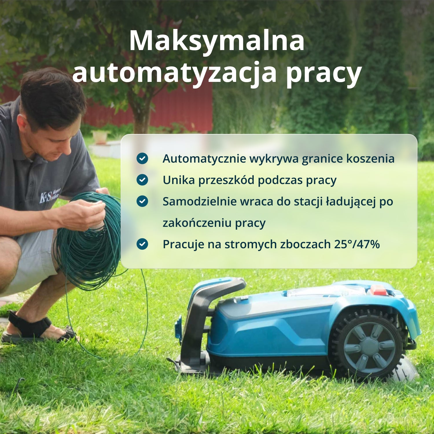 Robot koszący KS 22RLM