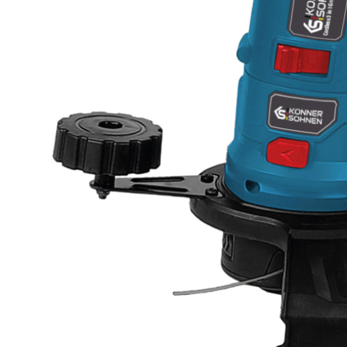 The support wheel for edge trimming 