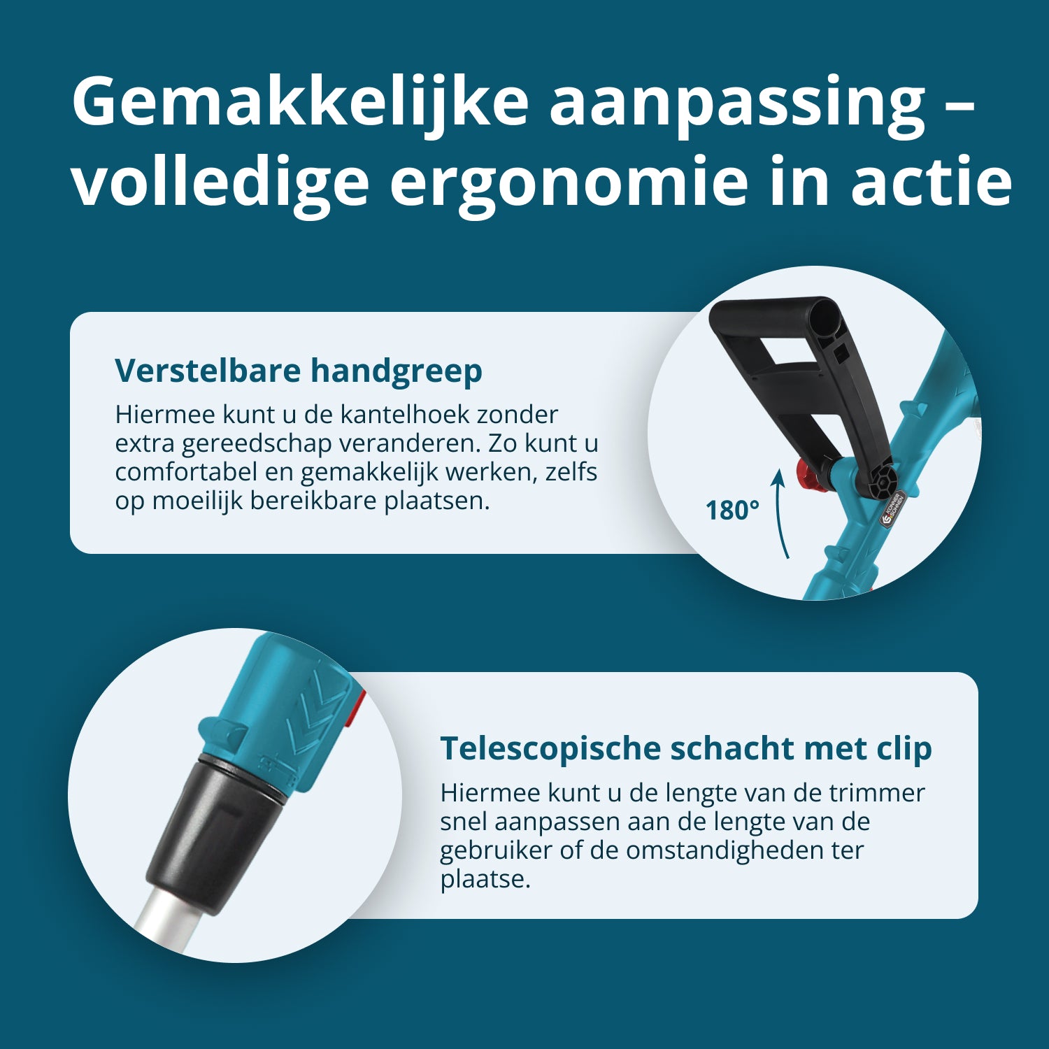 Snoerloze trimmer KS GT-20V