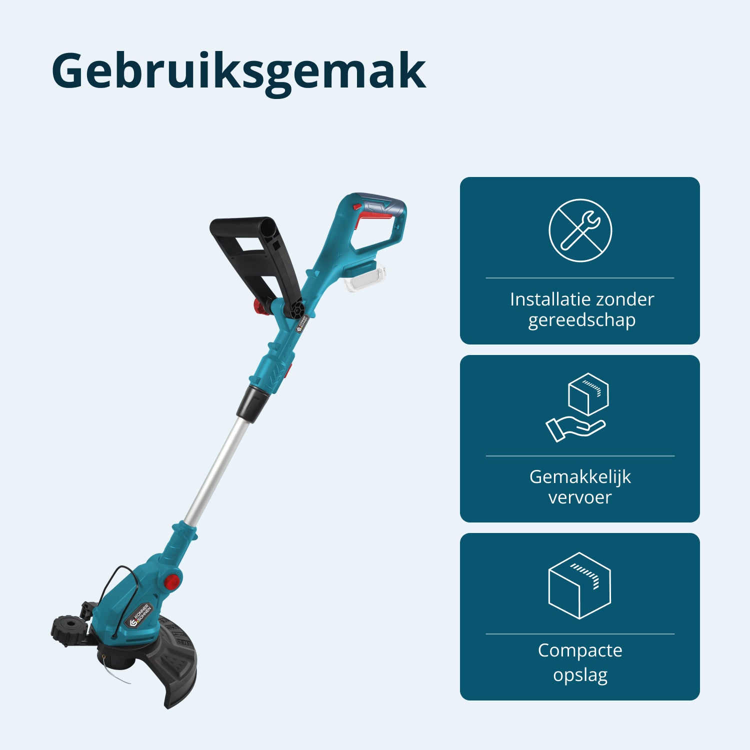 Snoerloze trimmer KS GT-20V