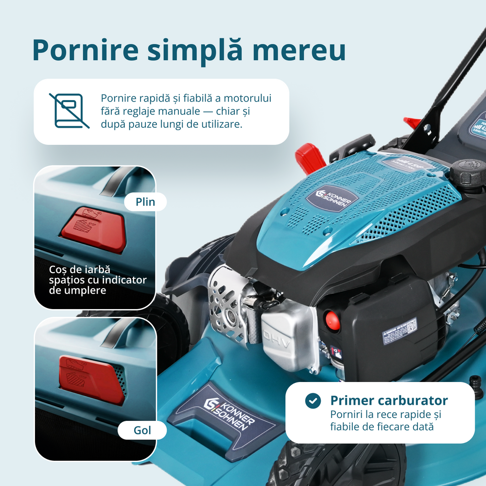 Cositoare pe benzina KS 51LMG-SP
