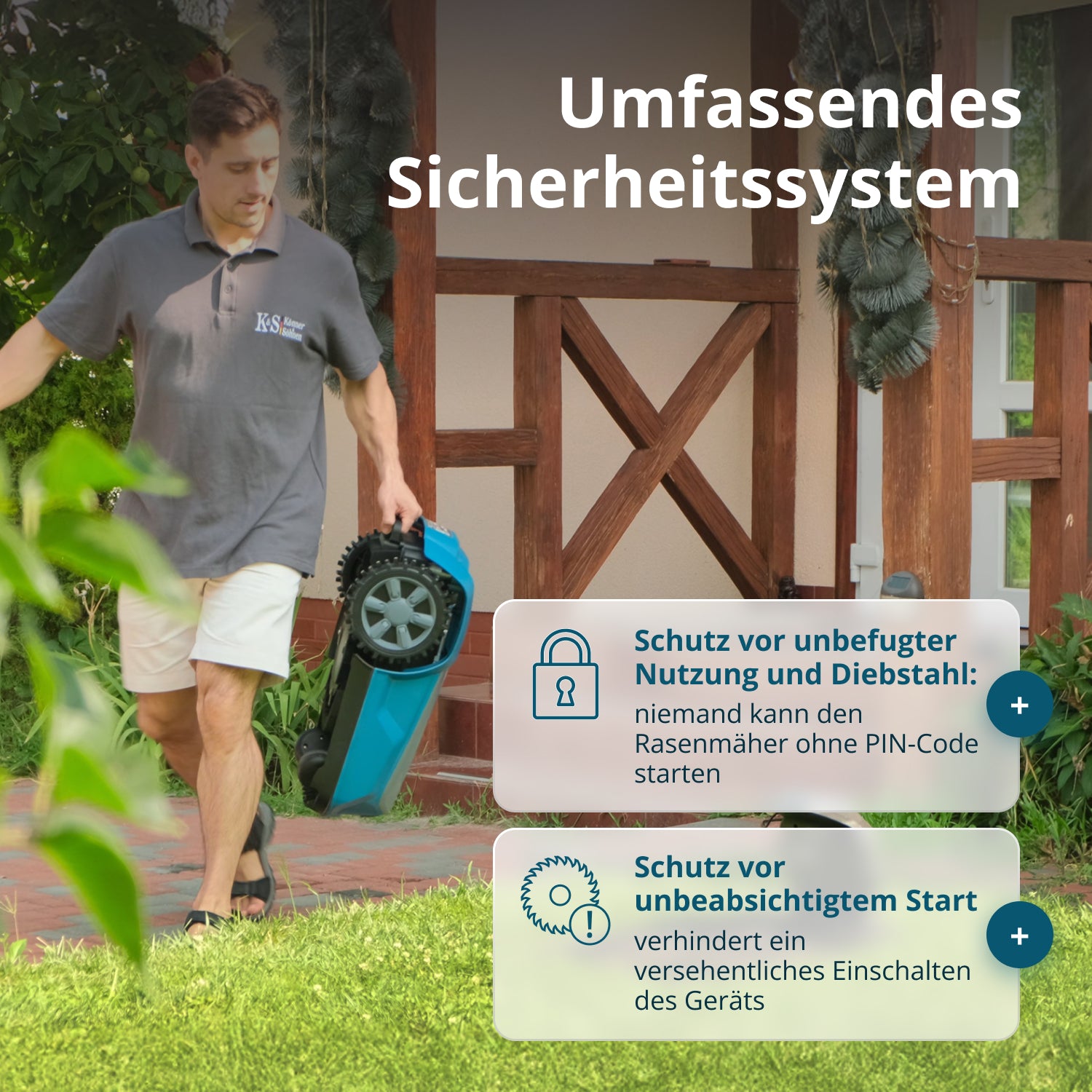 Roboter-Rasenmäher KS 22RLM