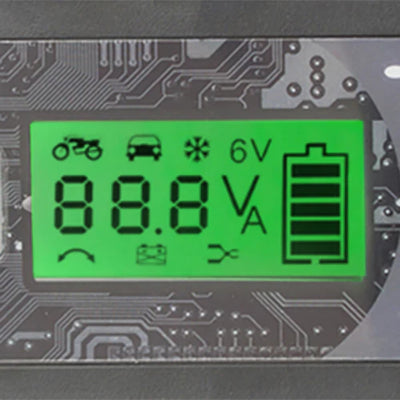BELEUCHTETES LCD-DISPLAY