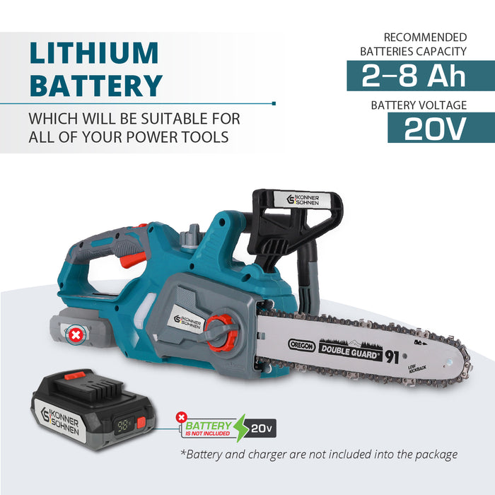 Ledningsfri motorsav KS CS20V-12