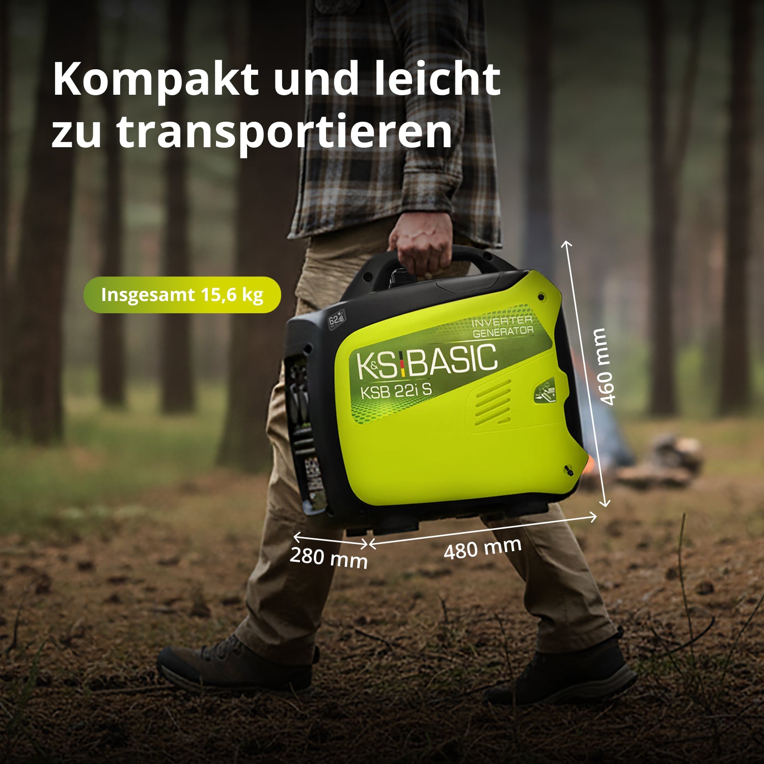 Inverter-Generator KSB 22i S (B-Ware Hervorragend)