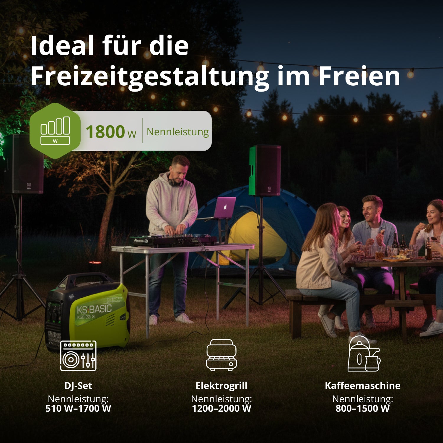 Inverter-Generator KSB 22i S (B-Ware Hervorragend)