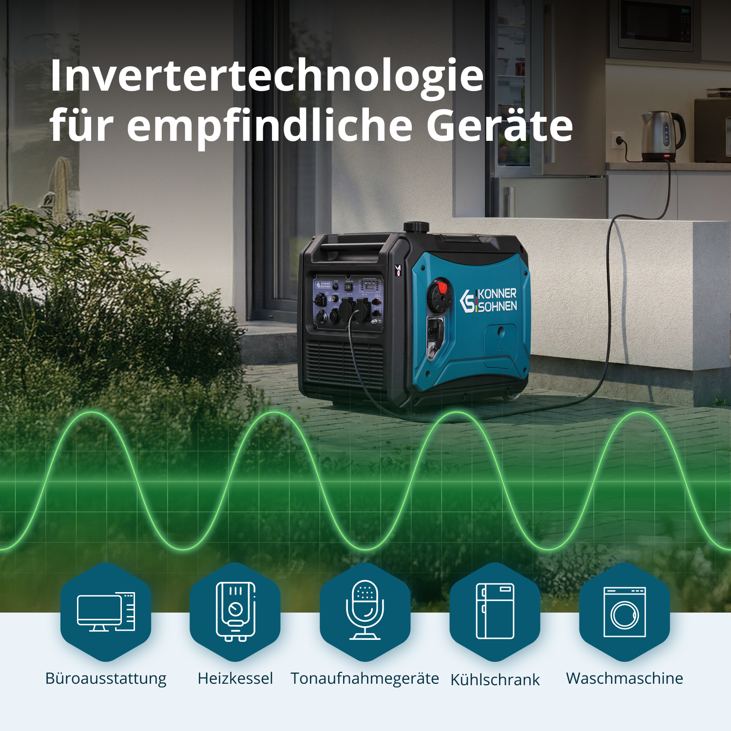 Inverter-Generator KS 4000iE S