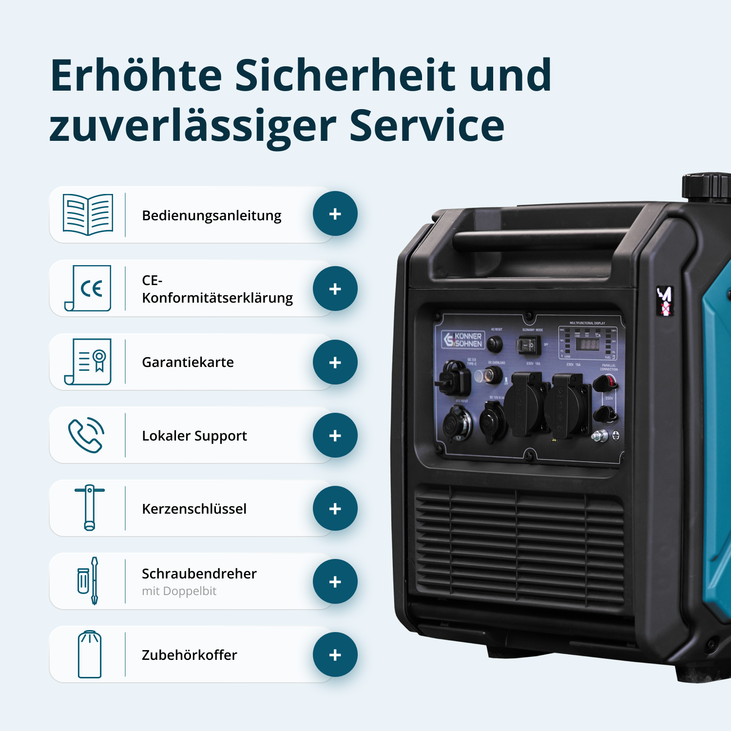 Inverter-Generator KS 4000iE S