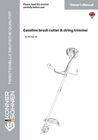 Benzinski trimer za travu i strimer KS BC16G-4T