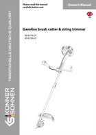 Benzinski trimer za travu i strimer KS BC17G-2T, KS BC19G-2T