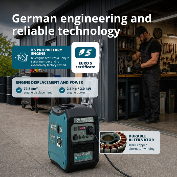 Invertergenerator KS 2000i S