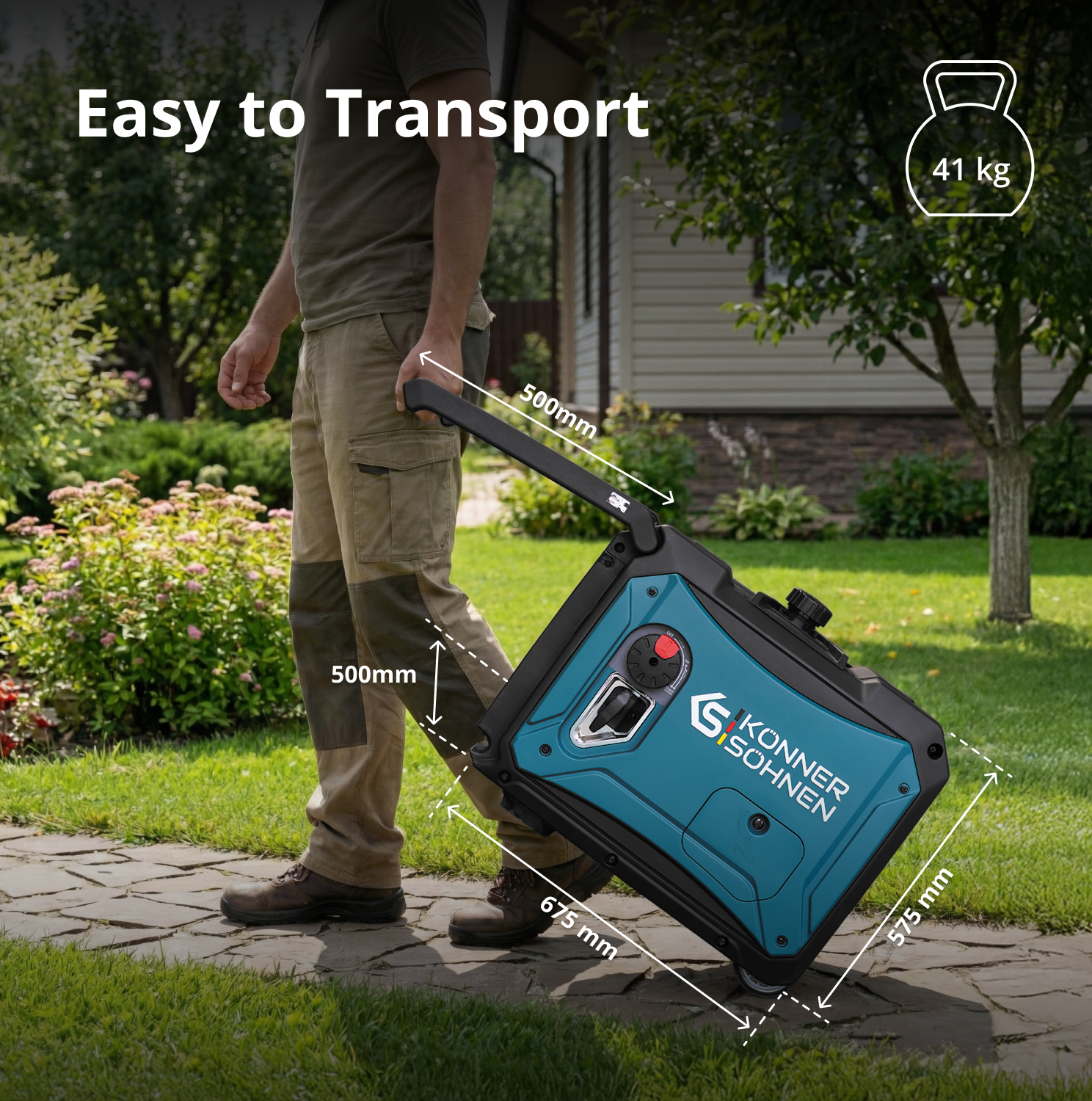 LPG/benzin inverter generator KS 4000iEG S