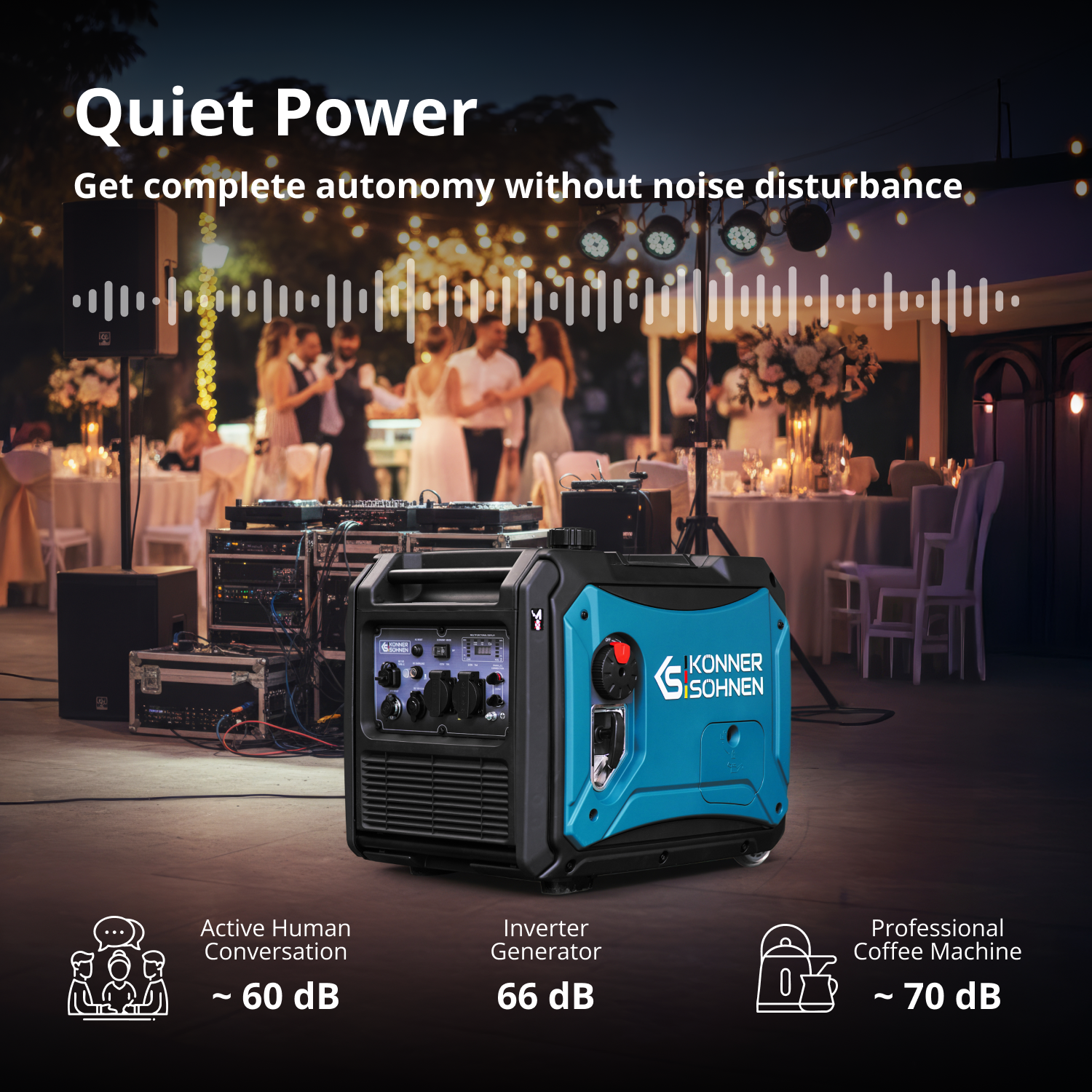 Gerador inversor KS 4000iE S