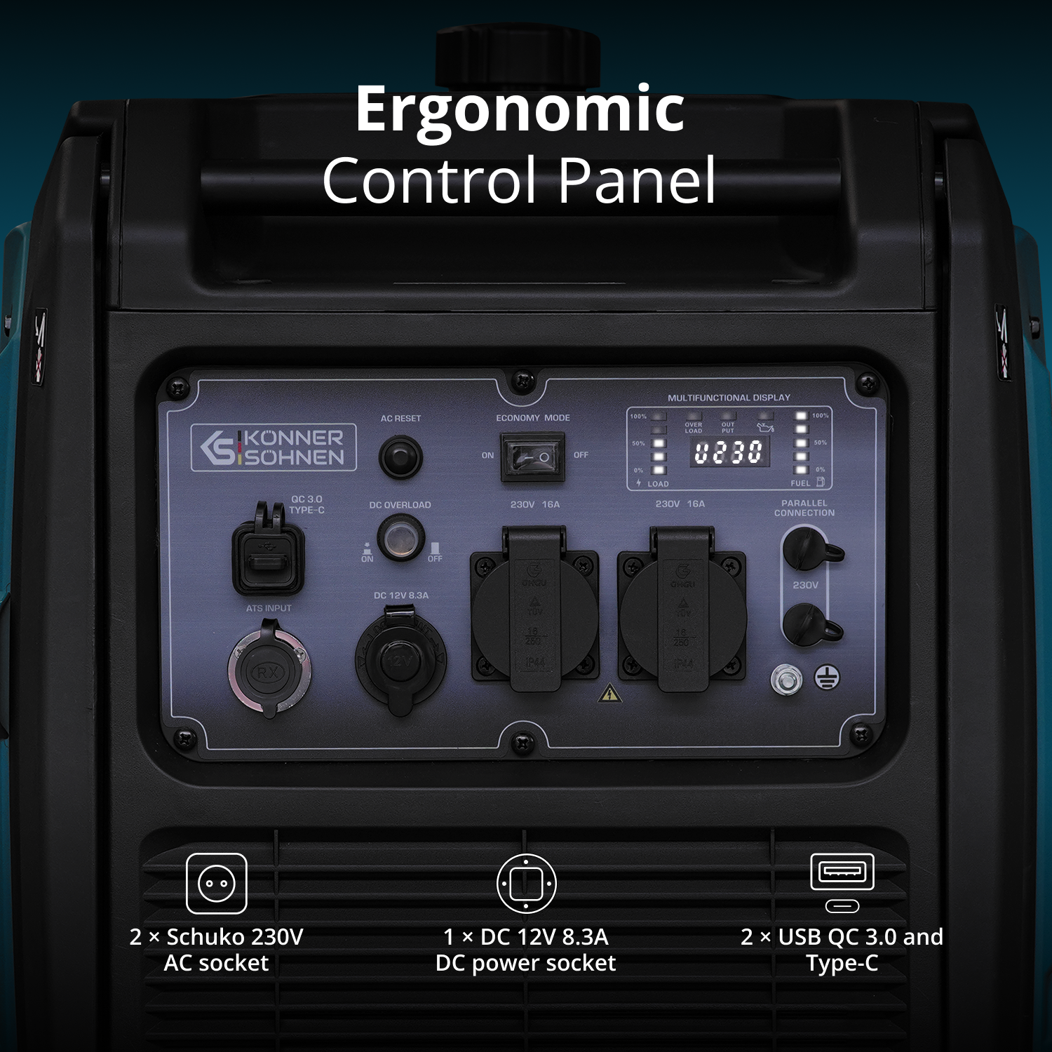 Gerador inversor KS 4000iE S