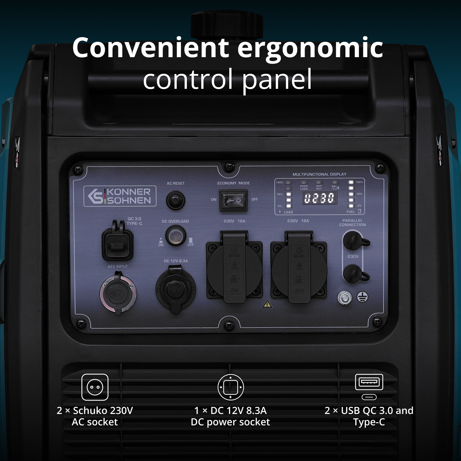 Invertergenerator KS 4000iE S