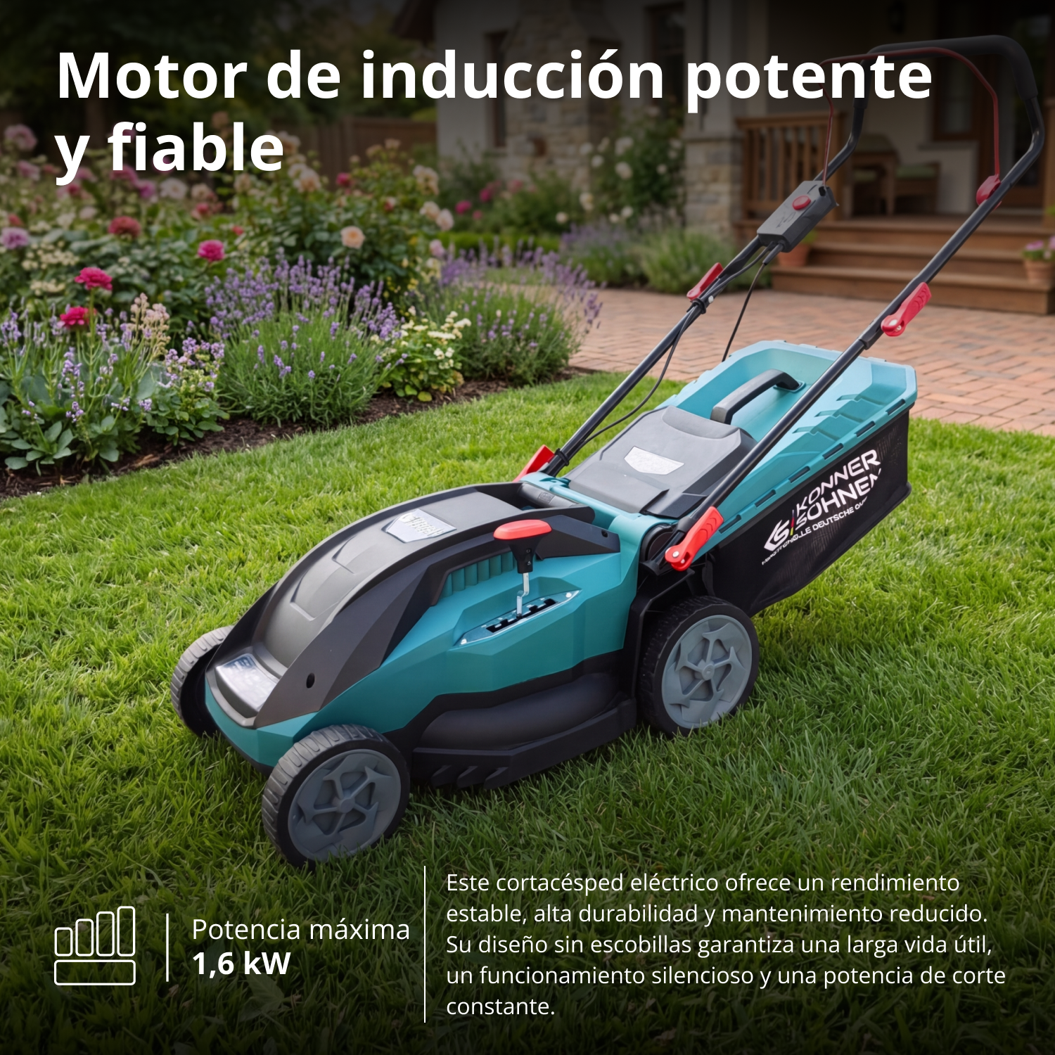 Cortacésped eléctrico KS 38LM16-BL
