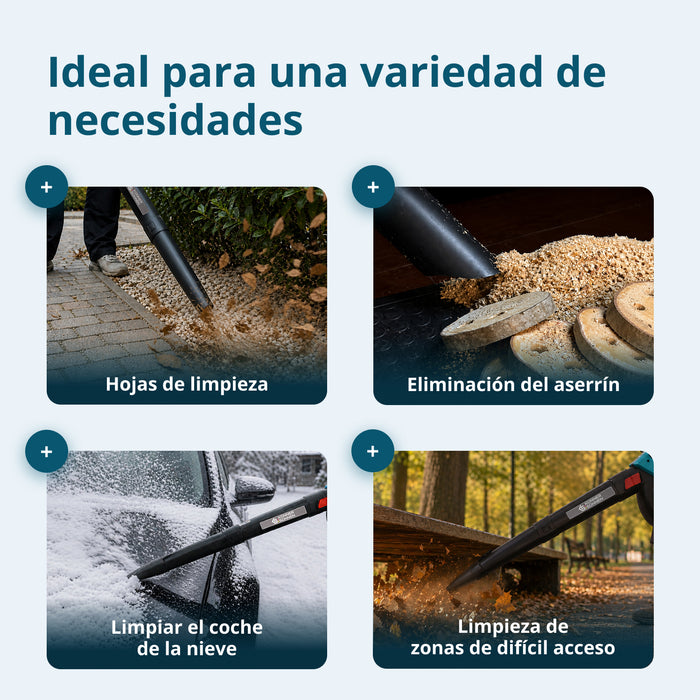 Aspirador - soplador de jardín a batería KS LBV-40V