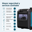 Generador inverter híbrido de gas/gasolina KS 4000iEG S thumbnail