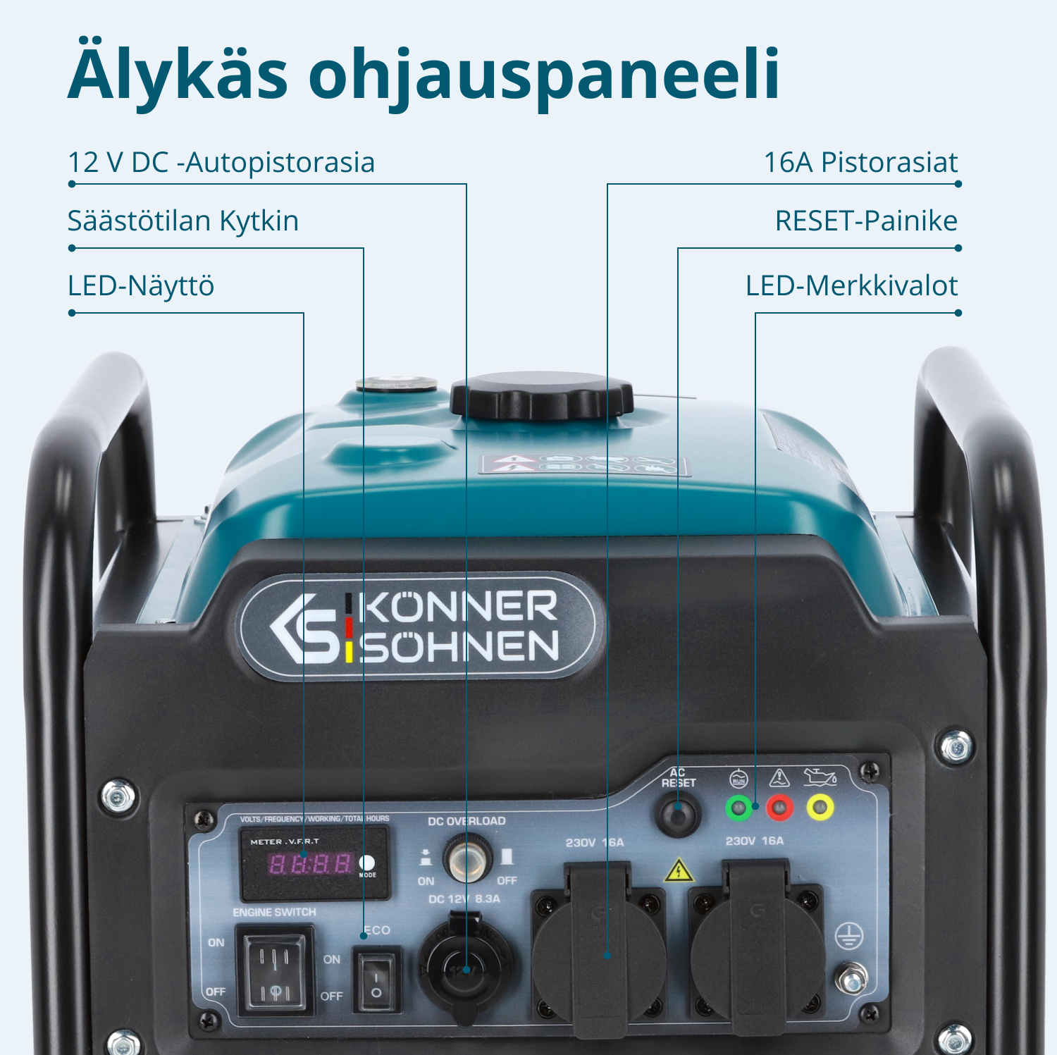 Invertterigeneraattori KS 3300i