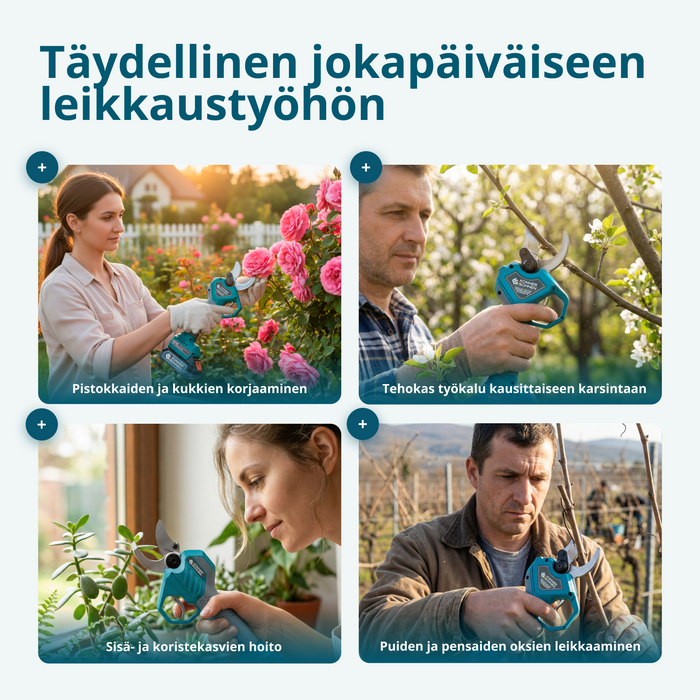 Johdottomat sähköiset oksasakset KS CPS20V-40
