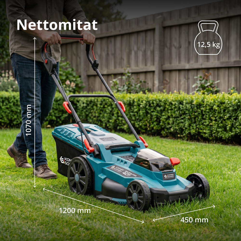 Mainostuote: Nurmikonhoitosetti KS 43LM-BCT40V-SET