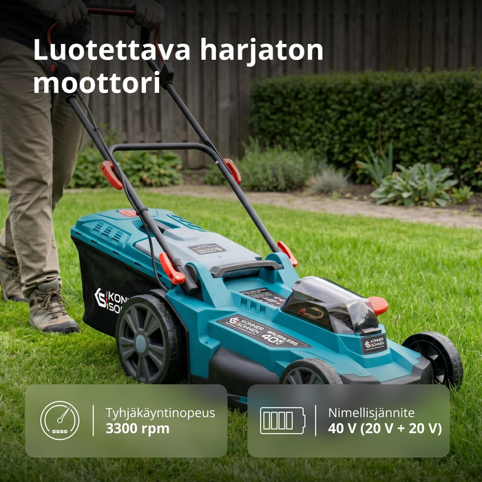 Mainostuote: Nurmikonhoitosetti KS 43LM-BCT40V-SET