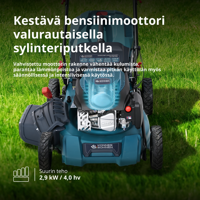 Bensiinikäyttöinen ruohonleikkuri KS 46LMG