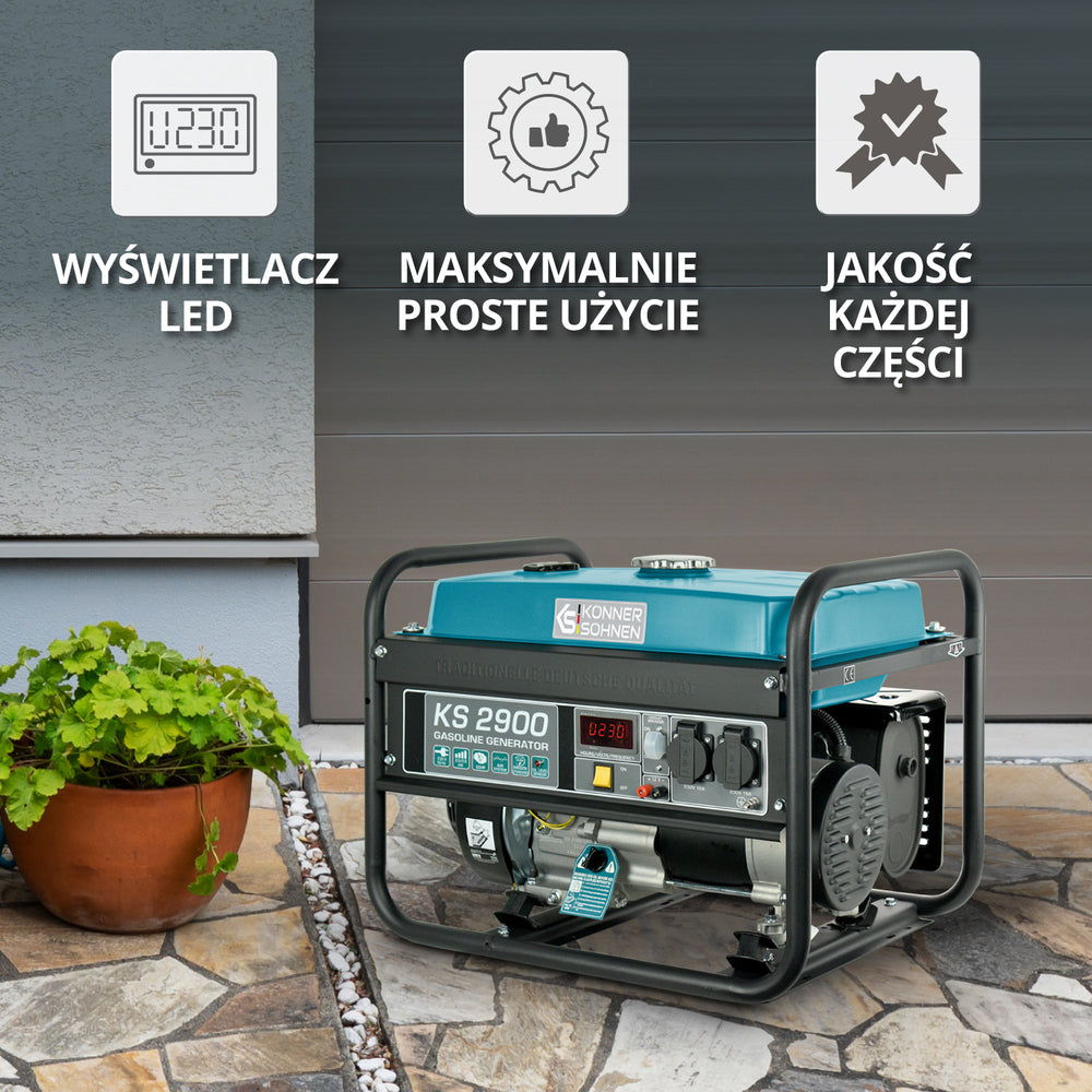 Generator benzynowy „Könner & Söhnen” KS 2900