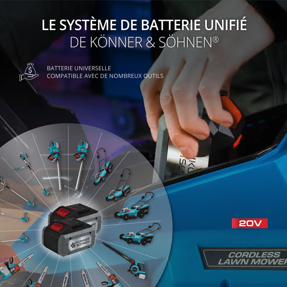 Tondeuse à batterie KS 33LM-20V