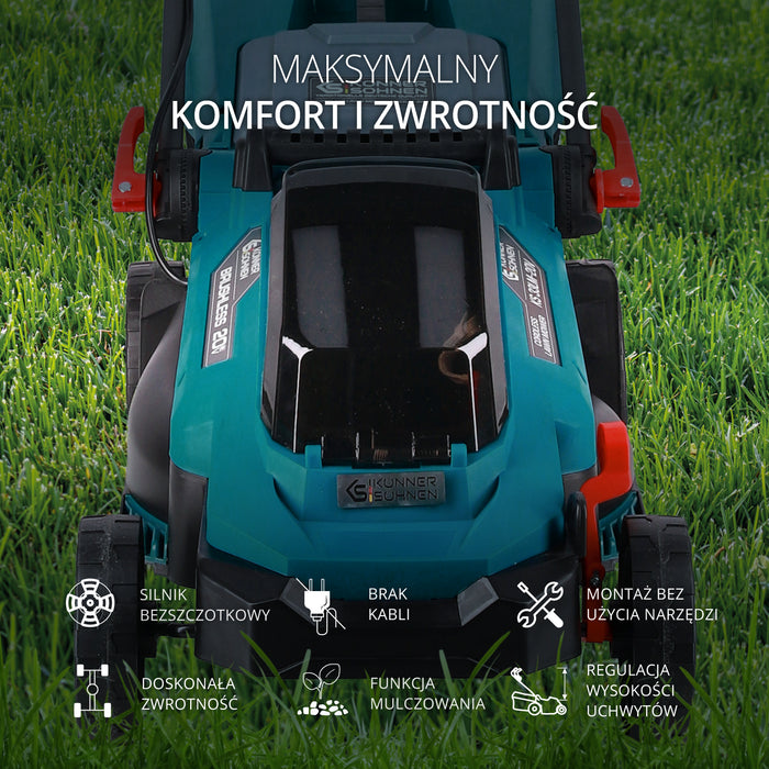 Akcyjny zestaw do pielęgnacji trawnika KS 33LM-BCT20V-SET