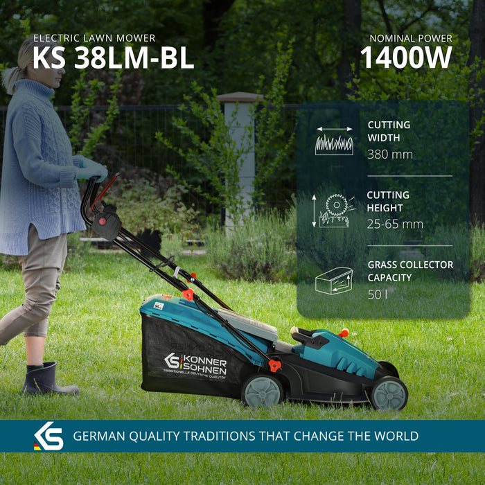 Tosaerba elettrico KS 38LM-BL