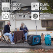 Generator cu inverter pe GPL/benzină KS 4000iEG S thumbnail