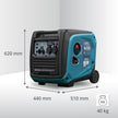 Generator cu inverter pe GPL/benzină KS 4000iEG S thumbnail