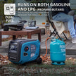 Generator cu inverter pe GPL/benzină KS 4000iEG S thumbnail